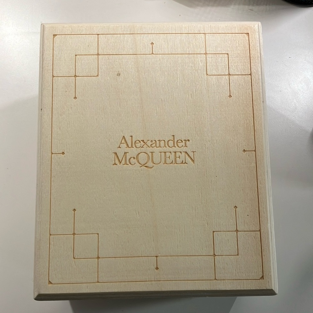 Alexander McQueen Natural Wood Box